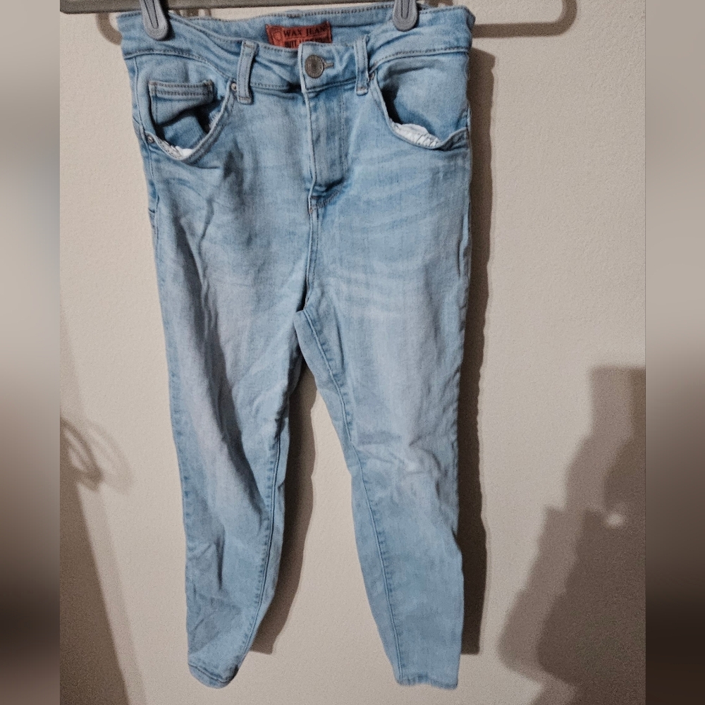 Wax Jean Women's Light Blue Skinny Jeans